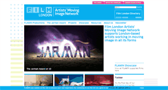 Desktop Screenshot of flamin.filmlondon.org.uk